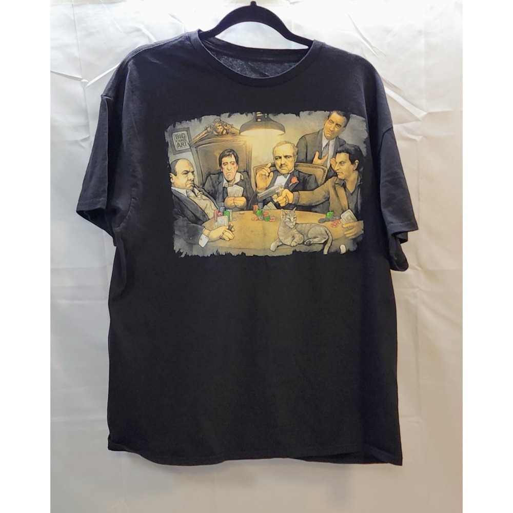 🔥Y2K Movie T Shirt (XL) Goodfellas Scarface Godfather Sopranos Gangster Mafia🔥 - Picture 2 of 9